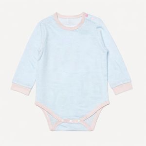 JALBEBE Body Neonato Unisex in Cotone 100% Ecologico Tessuto a Maniche Lunghe con Bottoni sulle Spalle in Rete Traspirante Estivo - Product Image 5