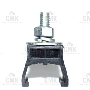 Abrazadera de un solo poste de plástico de ingeniería, paso entre ejes de 50 mm, alta durabilidad, disponible para uso comercial - Product Image 1