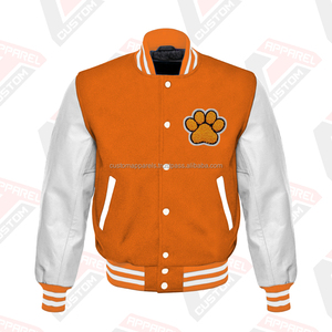 Veste universitaire personnalisée 100% laine, streetwear, haute qualité, coupe-vent, veste d'hiver pour homme avec doublure en coton - Product Image 1