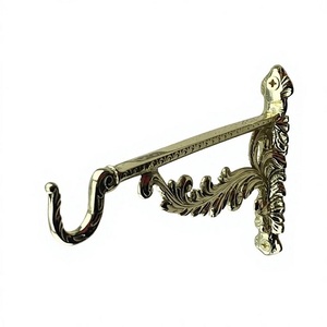 Modern solid Brass Home Decor Hardware Wall Mounted <b>Hook</b> Single <b>Hook</b> For Clothing Storage Rust Resistant Metal <b>Hook</b> With Drill - Product Image 2