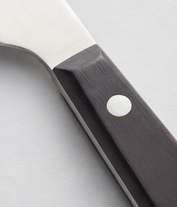 Couverts en acier inoxydable argenté avec manches noires, conçus pour un confort de repas moderne, des présentations de table élégantes et une utilisation quotidienne - Product Image 2
