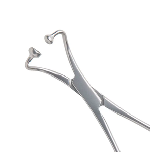 เครื่องมือทันตกรรมแบบแมนนวล ที่หนีบผ้าขนหนูสแตนเลส คีมจับท่อ ราคาถูก ขายส่ง ผลิตในปากีสถาน จำนวนมาก - Product Image 3