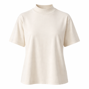 Camisetas Vintage de Cuello Alto Personalizadas al por Mayor para Mujer - Fabricante OEM, Proveedor Directo de Fábrica - Product Image 1
