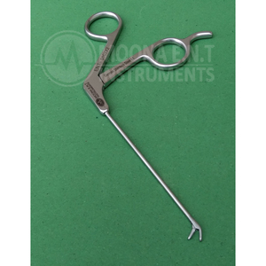 Instruments ORL Moona E.N.T ENT-010772 P Pince nasale pédiatrique 45° de 10 cm de long, diamètre 2,5 mm, instrument chirurgical CE ISO13485 - Product Image 3
