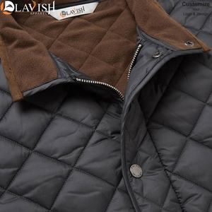Chaqueta Acolchada Personalizada para Hombre, Cortavientos, Unisex, Talla Grande, Invierno, Cuello Alto, Ecológica, Secado Rápido, Transpirable, Tejida - Product Image 4