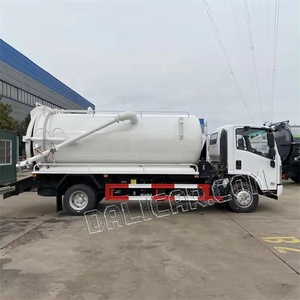Camion-citerne à vide Isuzu KV100 de <span class=keywords><strong>5000</strong></span> <span class=keywords><strong>litres</strong></span>, 4x2, camion d'aspiration des eaux usées de <span class=keywords><strong>5000</strong></span> <span class=keywords><strong>litres</strong></span>, <span class=keywords><strong>prix</strong></span> d'usine, à vendre - Product Image 4
