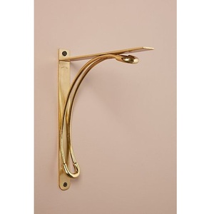 Soporte de Latón de Calidad de Exportación para Estantes de Madera de Lujo, Herrajes para Muebles, Suministro al por Mayor para Fabricación - Product Image 1