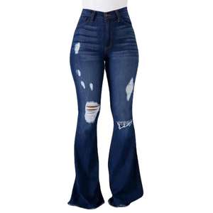 Pantalon de travail en jean cargo pour homme avec logo personnalisé, double genou renforcé, en denim coloré - Product Image 1