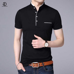 Camiseta de Manga Corta para Hombre, Nueva Llegada, Alta Calidad, 100% Algodón, Logotipo Bordado Personalizado, Estilo Deportivo Informal, Secado Rápido - Product Image 4