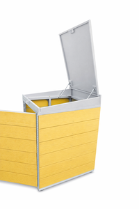 Cubierta para Basurero de Aluminio Resistente al Agua, Plegable y Portátil, para Exteriores, EDPTBC000 - Product Image 3