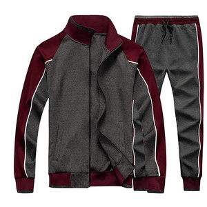 ชุดวอร์ม Urban Fit สำหรับผู้ชาย ชุดออกกำลังกายพร้อมโลโก้สั่งทำ เสื้อฟลีซและกางเกงขายาว ชุดกีฬาสำหรับฝึกซ้อมในยิมอย่างมืออาชีพ - Product Image 1