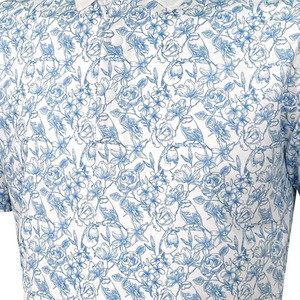 Polo de golf élégant, chemise de luxe performante, tissu extensible doux, mode athlétique, production directe d'usine OEM - Product Image 6