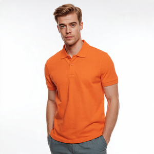 Polo d'été en gros pour hommes, manches courtes, léger, 100 % coton - Product Image 2