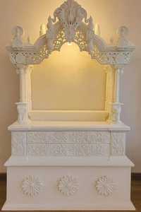 Marble Temple Manufacturer India Marble <b>Mandir</b> Exporter Wholesale Marble Temple Supplier Custom Marble Temple Manufacturer Bulk - Product Image 5