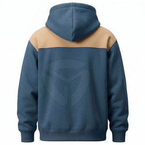 Sweat à capuche pour homme, tissu doux et respirant, design durable, mélange de coton idéal pour l'entraînement sportif et les activités de plein air - Product Image 2