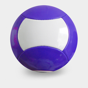 Balón de Ejercicio Inflable de Color Morado y Blanco, Material PU, para Uso en Todas las Estaciones - Product Image 1