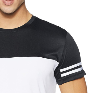 เสื้อยืดเจอร์ซีย์ออกแบบเองสำหรับขาย พร้อมสกรีนโลโก้ คอกลม แขนสั้นทันสมัย ราคาส่ง คุณภาพสูง ผ้าฝ้าย ผู้ชาย สไตล์ลำลอง - Product Image 4