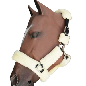 Selle anglaise de haute qualité équitation équestre Nylon vison rembourré licous meilleur prix - Product Image 5