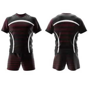 Uniforme de Rugby Personalizable para Hombre, Ropa Deportiva Transpirable, Uniformes de Rugby de Alta Resistencia y Buena Calidad, Mejor Precio, Gran Oferta - Product Image 1