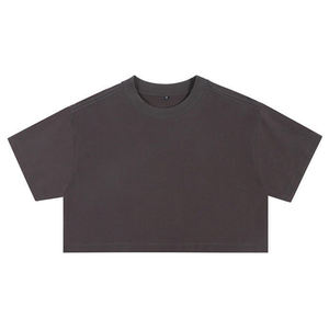 Camisetas cortas para mujer, tela suave de primera calidad, corte elegante para uso casual y moda diaria. - Product Image 4