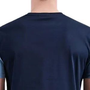 Premium Color Block T <b>Shirt</b> Men Casual Crew Neck Short Sleeve Cotton Blend Fashion Streetwear Custom Clothing Manufacturer - Product Image 4