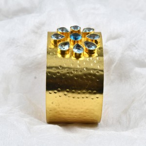 latest trending indian fashionable <b>bangle</b> handmade goldplated brass Traditional adjustable <b>bangle</b> <b>bracelet</b> for girls and women - Product Image 2
