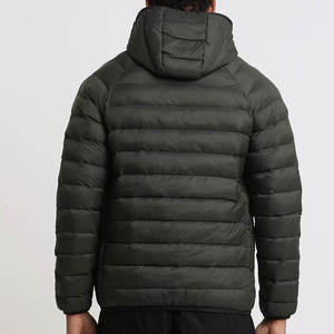 Veste matelassée légère en nylon pour homme, col montant, chaude, pour l'hiver, style décontracté, streetwear, outdoor - Product Image 2