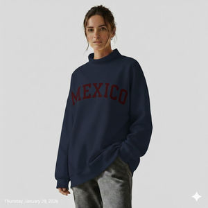Trendy womens stand collar <b>sweatshirt</b> designed with soft material <b>long</b> sleeves comfortable fit and modern everyday appeal wear - Product Image 4