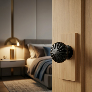 Hi-Safe Luxury Mortise Door <b>Handle</b> Set | Antique Stainless Steel & Graphite Black Finish | Premium Designer Entrance Hardware - Product Image 2