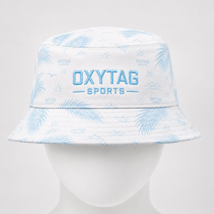 Sombrero de Pescador de Algodón con Estampado Tropical Personalizado, Unisex, para Verano, con Logotipo Bordado, Fabricante al por Mayor, Gorra de Playa de Alta Calidad - Product Image 4
