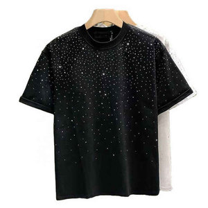 เสื้อยืดแฟชั่นสำหรับผู้หญิงเสื้อยืดผ้าคอตตอนเนื้อนุ่มสำหรับผู้หญิงเสื้อยืดสไตล์สวมใส่สบายทันสมัย - Product Image 1