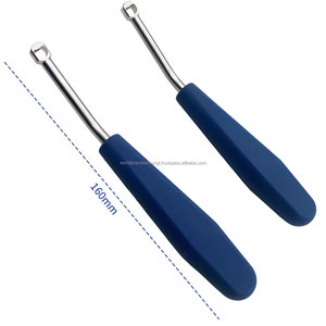 WORLD PRECISION SURGICAL Juego de Retractores Cervicales Manuales de Acero Inoxidable con Cuchillas Removibles y Separador de Doble Articulación para Cirugía de Columna Vertebral - Product Image 3