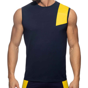 Chaleco Deportivo Ligero Liso al por Mayor para Hombre, Ropa de Gimnasio y Yoga, Camiseta sin Mangas Ajustada, Venta Caliente, Precio Bajo, Venta de Fábrica - Product Image 2