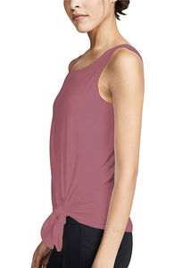 Camiseta sin mangas para mujer, tela ligera de mezcla de algodón, transpirable, suave y cómoda, ropa informal de moda para el verano y el día a día - Product Image 3