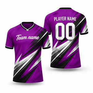 Maillots de football OEM, maillots de foot personnalisés avec logo, polyester respirant, maillots de sport pour hommes - Product Image 2