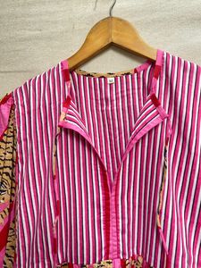 Vestido Maxi de Algodón Casual y Moderno de la Mejor Calidad, con un Estilo Holgado y Cómodo para Usar en Verano y Primavera, Disponible para la Venta - Product Image 6
