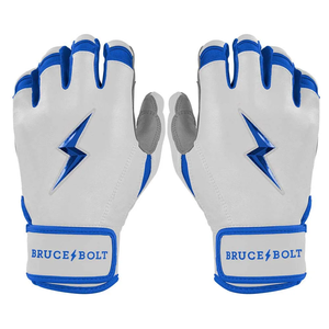 Genuine Leather High Quality Eco-Friendly Lightweight Breathable Ambidextrous Baseball Batting Gloves Adult Professional Men - Product Image 1