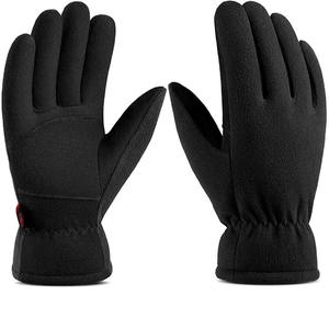 Guantes de punto de invierno con forro polar suave, unisex, térmicos, para deportes al aire libre y uso diario, OEM - Product Image 3