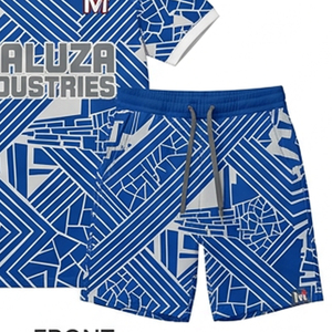 Tenue de football personnalisée sublimée pour hommes et enfants, kit de match de football professionnel, impression couleur intégrale, tissu respirant - Product Image 2