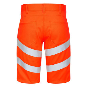 Best Quality Construction Cargo Multi Pocket Shorts Reflective Tape High Visibility Safety 100% Cotton Security <b>Working</b> Shorts - Product Image 2