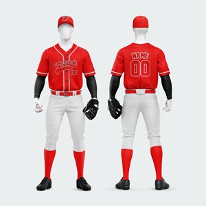 Nueva Llegada, Uniforme de Béisbol para Hombre, de Alta Calidad, Transpirable, 100% Poliéster, Manga Corta, Estampado Técnico, Último Modelo - Product Image 5