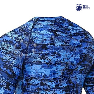 <b>Compression</b> <b>Shirt</b> Soft Breathable Slim Fit Comfortable Professional Sportswear Lightweight Fitness <b>Custom</b> <b>Design</b> Men Rash Guard - Product Image 5