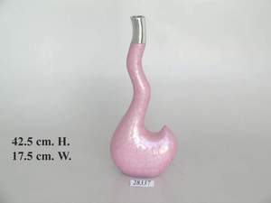 Vintage Bottle Shape Iron Handmade Modern <b>Tabletop</b> Floor Vase Unique Home Decor Good Design - Product Image 2