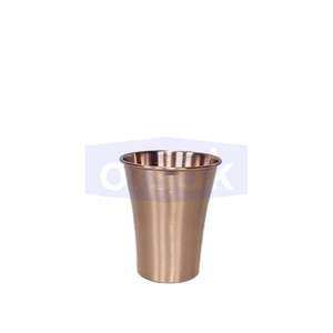 Verre à eau en cuivre écologique de qualité supérieure, finition unie, grande capacité, pour une consommation saine, usage quotidien, maison, hôtel, cuisine, salle à manger - Product Image 4