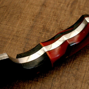 Damascus Steel Cleaver Knife Handmade Kitchen Chopping Blade Heavy Duty Sharp Cutting <b>Tool</b> Custom Handle Outdoor <b>Camping</b> Hunting - Product Image 3