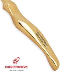Elevador Endoscópico para Cuero Cabelludo y Frente, Punta Angulada de 12 mm de Ancho, Semicurvo, 24 cm, Instrumento Quirúrgico de Acero Inoxidable para Endoscopia - Product Image 3