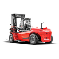 Chariot élévateur diesel lourd de 46 tonnes et 48 tonnes pour la manutention de conteneurs portuaires, d'acier et de matériaux de carrière