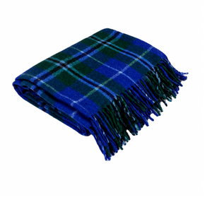 Modern Indian Jacquard Wool Blanket Warm Soft Tartan Design for Travel Home Hotel Wholesale - Product Image 5
