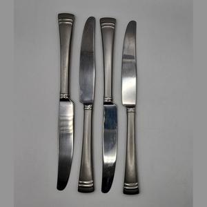 Juego de Cuchillos de Cena de Acero Inoxidable Martillado de Lujo, Venta al por Mayor, Proveedor de Cubertería Moderna para Hoteles y Restaurantes, Exportación a Granel - Product Image 4