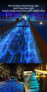 40W a 600W Water Pattern Projection Lamp Wave Pattern Iluminação para melhorar a atmosfera Ocean Inspirado Water Wave <span class=keywords><strong>Projector</strong></span> - Product Image 5